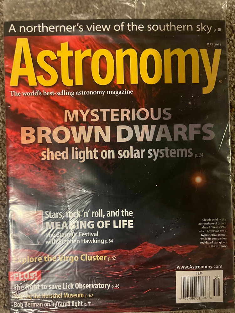 Astronomía mayo 2015 - Las estrellas, el rock and roll y el sentido de la vida