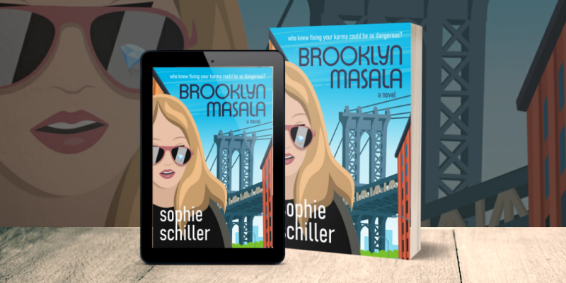 Recorrido y sorteo del libro Brooklyn Masala
